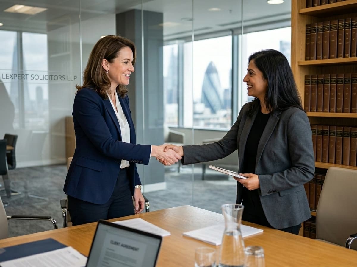 Lexpert Solicitors LLP Client Handshake